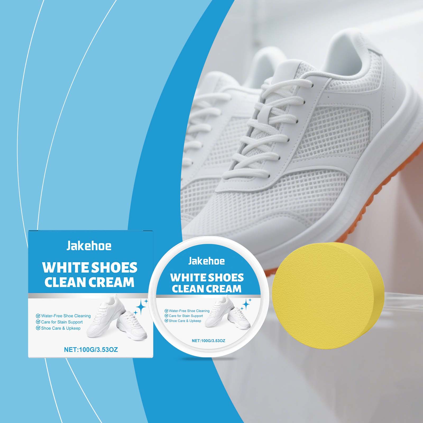 Sneaker Protector Spray - Beyaz Ayakkabı Temizleyici Krem Spor Ayakkabı