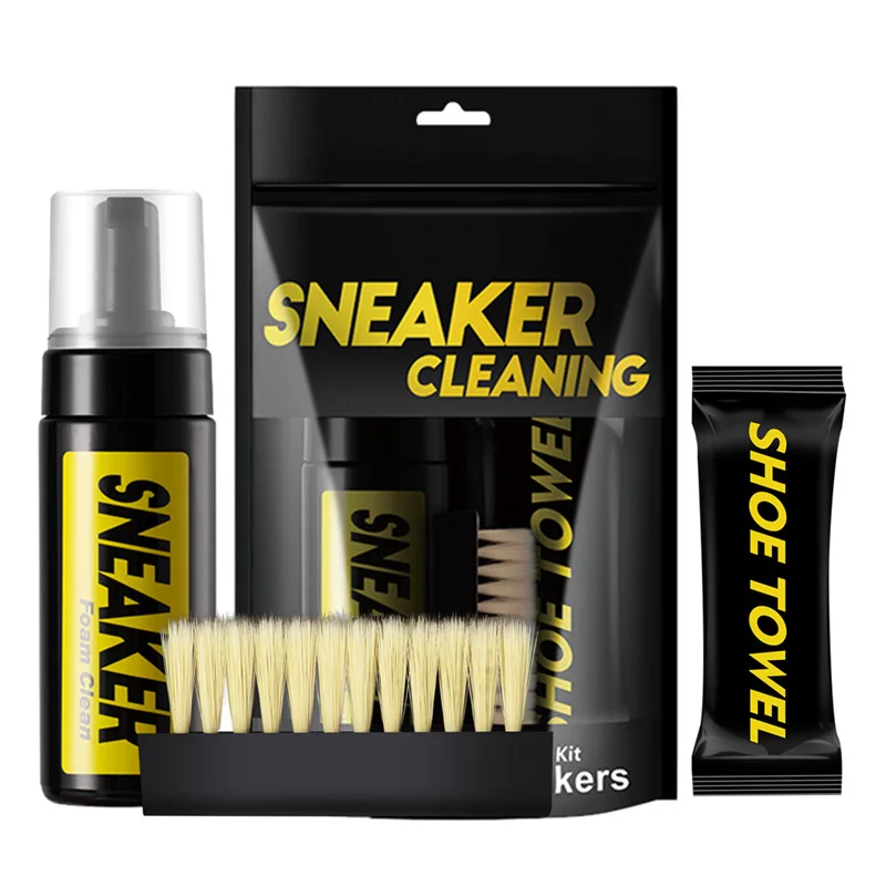 White Sneaker Care Kit - 1 takım Ayakkabı Temizleyici köpük kuru