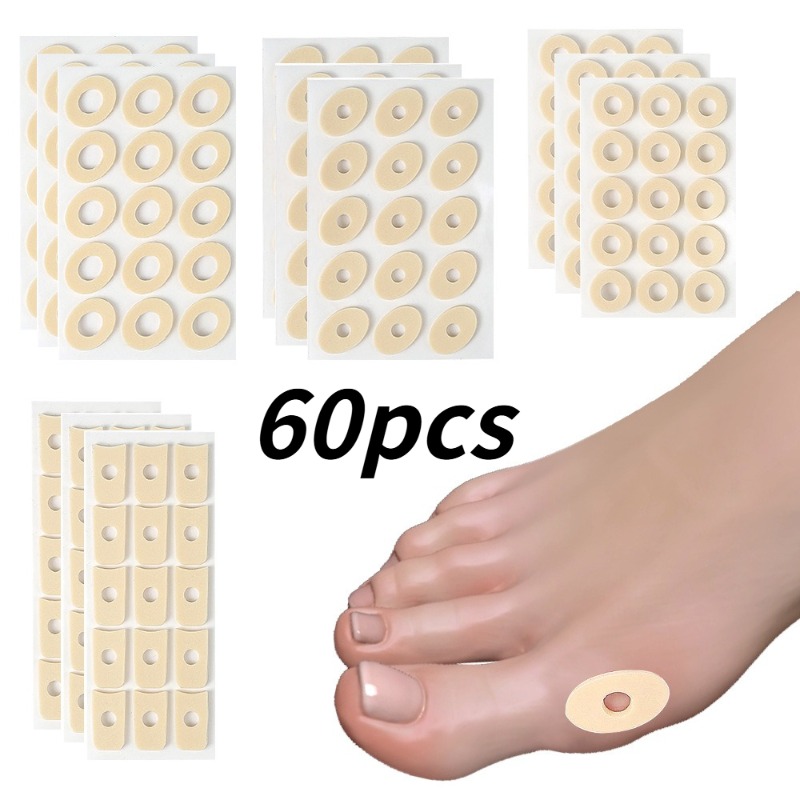 Shoe Polish Cream - 60 adet Kendinden Yapışkanlı Nasır Pedleri,