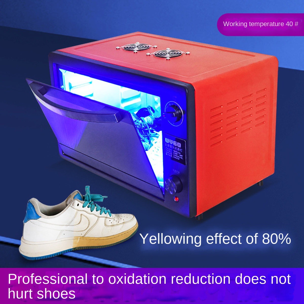 Uv Sole Oxidation - Ayakkabı Led ışık makine kutusu UV