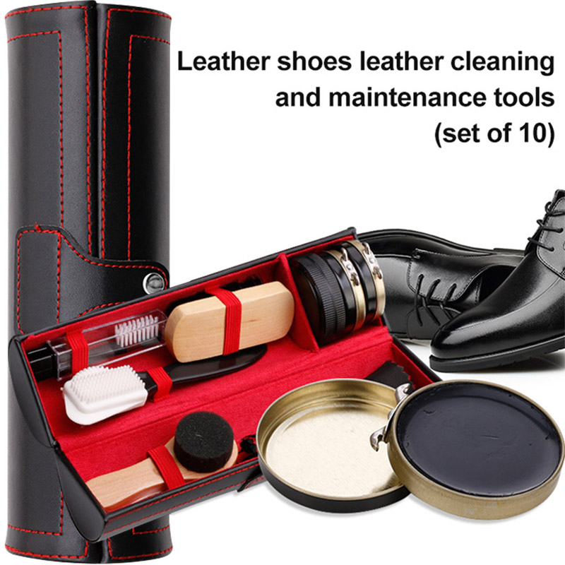 Sneaker Shoe Care Kit - 1 Set Deri Ayakkabı Cilası Seti